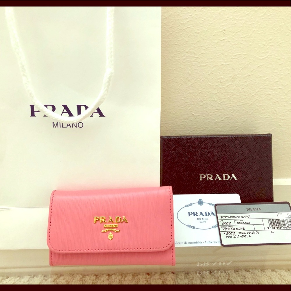 Prada key holder